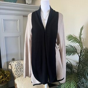 Cyrus Color Block Knit Cardigan Sweater Size XL